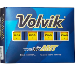 Volvik 2020 Vivid XT AMT Matte Finished Golf Balls 14 Volvik 2020 Vivid XT AMT Matte Finished Golf Balls -CLUBS Sales shop XT AMT Yellow
