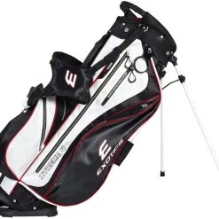 Tour Edge Exotics Xtreme 4 Stand Bags -CLUBS Sales shop Xtreme 4 Carry Bag Black White