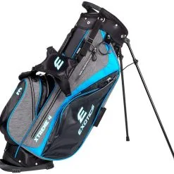 Tour Edge Exotics Xtreme 4 Stand Bags -CLUBS Sales shop Xtreme 4 Carry Bag Gray Scratch Plaid Blue