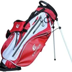 Tour Edge Exotics Xtreme 4 Stand Bags -CLUBS Sales shop Xtreme 4 Carry Bag Red White
