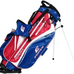 Tour Edge Exotics Xtreme 4 Stand Bags -CLUBS Sales shop Xtreme 4 Carry Bag Red White Blue