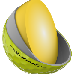 Cleveland Golf Srixon Z-Star Tour Golf Balls -CLUBS Sales shop Z STAR8TourYellow FLIPPEDCORE