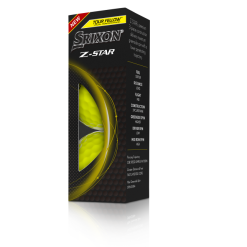 Cleveland Golf Srixon Z-Star Tour Golf Balls -CLUBS Sales shop Z STAR8 Sleeve TourYellow reflection