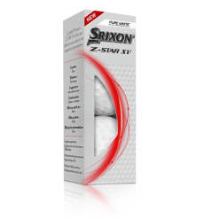 Cleveland Golf Srixon Z-Star XV Tour Golf Balls -CLUBS Sales shop Z STARXV8 Sleeve PureWhite FLIP reflection