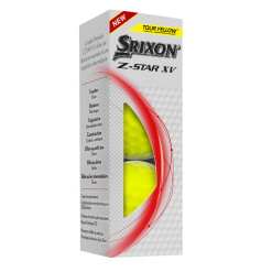 Cleveland Golf Srixon Z-Star XV Tour Golf Balls -CLUBS Sales shop Z STARXV8 Sleeve TourYellow FLIP