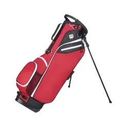 Wilson Staff "W" Carry Golf Bag -CLUBS Sales shop b3585ff873d67393a75d70c2906c6b2190d82849 WGB3309RD W CARRY RED v2