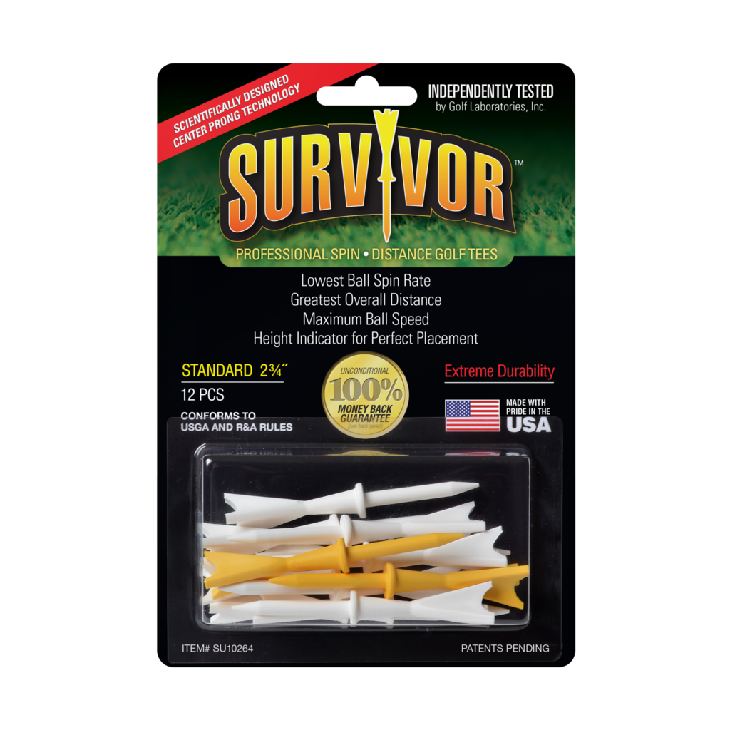 Proactive Survivor Professional Spin Distance Golf Tees 2 Proactive Survivor Professional Spin Distance Golf Tees - Image 2