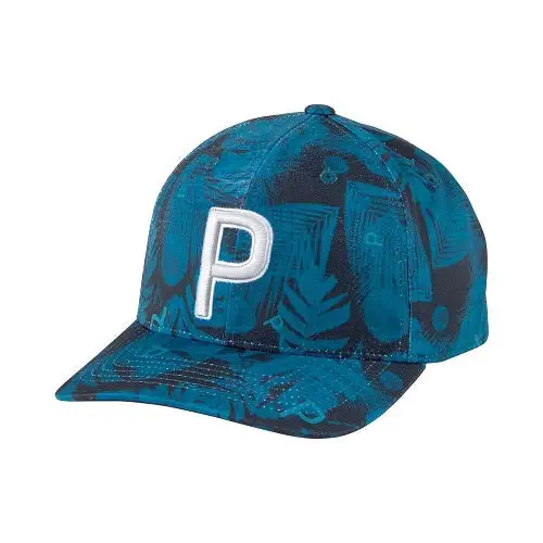 Cobra Golf Puma Beach Print P Snapback Golf Hat 1 Cobra Golf Puma Beach Print P Snapback Golf Hat
