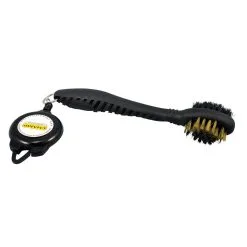 Hireko Champ Spikes Dual Golf Brush