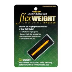 Hireko FlexTee Rubber Tungsten Golf Club Weights - 10 Pack
