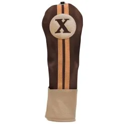 Hireko Sahara Retro Vintage #X Fairway Wood Headcovers 16 Hireko Sahara Retro Vintage #X Fairway Wood Headcovers -CLUBS Sales shop fw x hc chocolate mocha