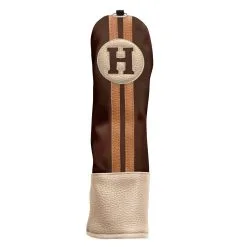Hireko Sahara Retro Vintage Hybrid Headcovers -CLUBS Sales shop hy hc chocolate mocha