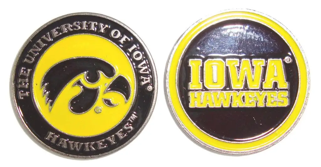J&M NCAA Double Sided Collegiate Golf Ball Marker Coins 6 J&M NCAA Double Sided Collegiate Golf Ball Marker Coins - Image 6