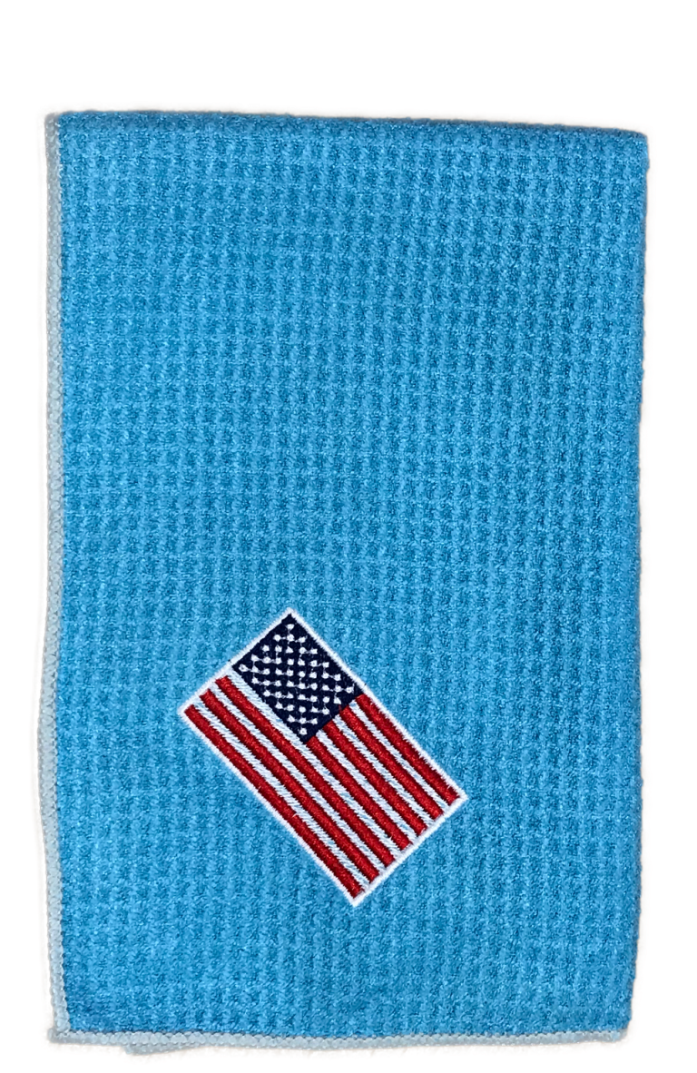 Joseph Elliott USA Embroidered Flag 18" X 18" Micro Fiber Towels 15 Joseph Elliott USA Embroidered Flag 18" X 18" Micro Fiber Towels - Image 15