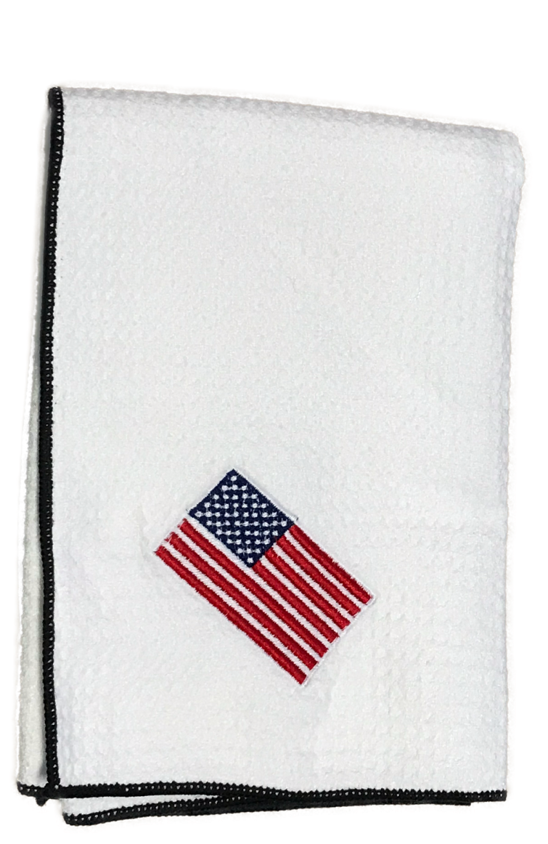 Joseph Elliott USA Embroidered Flag 18" X 18" Micro Fiber Towels 8 Joseph Elliott USA Embroidered Flag 18" X 18" Micro Fiber Towels - Image 8