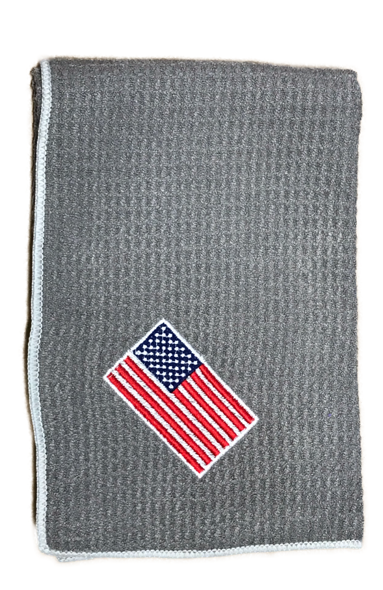 Joseph Elliott USA Embroidered Flag 18" X 18" Micro Fiber Towels 11 Joseph Elliott USA Embroidered Flag 18" X 18" Micro Fiber Towels - Image 11