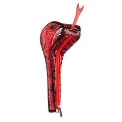 Hireko Snake 460cc Driver Headcover -CLUBS Sales shop m9626 red snake