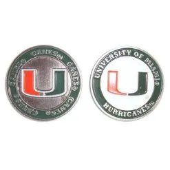 J&M NCAA Double Sided Collegiate Golf Ball Marker Coins 115 J&M NCAA Double Sided Collegiate Golf Ball Marker Coins -CLUBS Sales shop miami