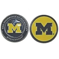 J&M NCAA Double Sided Collegiate Golf Ball Marker Coins 117 J&M NCAA Double Sided Collegiate Golf Ball Marker Coins -CLUBS Sales shop michigan ed3ab010 3ef2 4135 9084 54a1d737103c