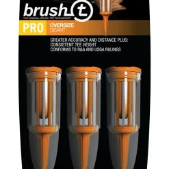 J And M Brush-t Golf Original Brush Tees -CLUBS Sales shop orange