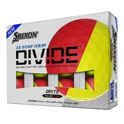 Cleveland Golf Srixon Q-Star Tour Divide Golf Balls - Dozen -CLUBS Sales shop qstardivide