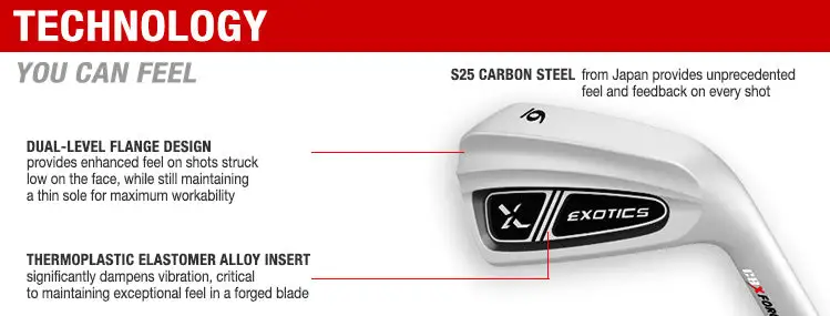 Tour Edge Golf Exotics CBX Forged Iron Sets 5 Tour Edge Golf Exotics CBX Forged Iron Sets - Image 5