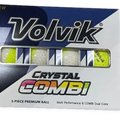 Volvik Crystal Combi Split Colored Golf Balls 11 Volvik Crystal Combi Split Colored Golf Balls -CLUBS Sales shop yELLOW 0898cbe6 3fd4 42fb b744 4b71f5c4daca